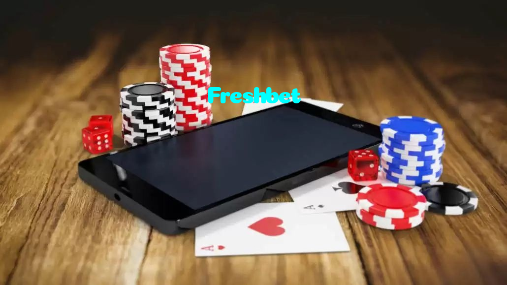 Freshbet casino presented on mobile device in Pakistan with slots and live games